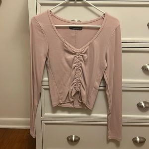 Abercrombie and Fitch Rouched Front Shirt